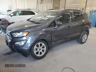 2022 Ford EcoSport SE with VIN MAJ6S3GLXNC462793, listed as a Copart auction lot 62236965 with 25,602 mi miles and Salvage title. Bid and sale history available at DreamBid. Image 1.
