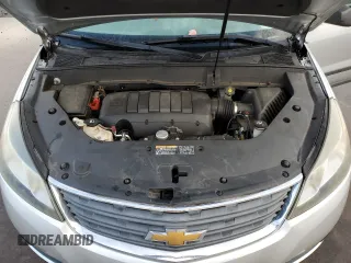 2013 Chevrolet Traverse LS with VIN 1GNKVFKD0DJ196025, listed as a Copart auction lot 82359024 with 121,414 mi miles and Salvage Title. Bid and sale history available at DreamBid. Image 12.