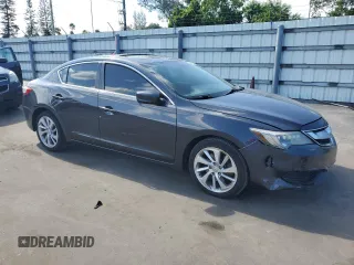 2016 Acura ILX with VIN 19UDE2F35GA020251, listed as a Copart auction lot 59303435 with 129,181 mi miles and Salvage title. Bid and sale history available at DreamBid. Image 4.
