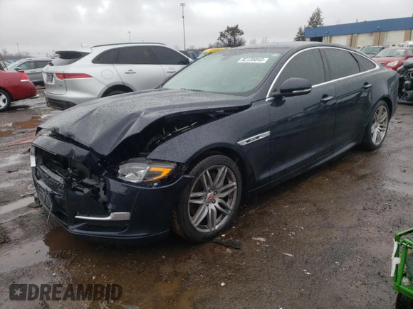 2016 Jaguar XJ R-Sport with VIN SAJWJ1CD3G8V98397, listed as a Copart auction lot 82135843 with 111,657 mi miles and . Bid and sale history available at DreamBid. Image 1.