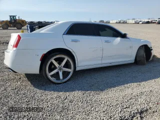 2016 Chrysler 300 with VIN 2C3CCAEG7GH181575, listed as a Copart auction lot 48934345 with 87,456 mi miles and Salvage Title. Bid and sale history available at carsss.com. Image 3.
