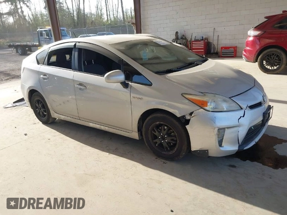 2014 Toyota Prius Four with VIN JTDKN3DU3E1764256, listed as a IAAI auction lot 42019394 with 398,092 mi miles. Bid and sale history available at carsss.com. Image 1.