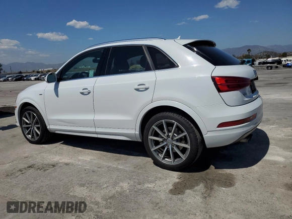 2018 Audi Q3 Premium Plus with VIN WA1HCCFS0JR008529, listed as a Copart auction lot 54701695 with 54,391 mi miles and Salvage title. Bid and sale history available at DreamBid. Image 2.