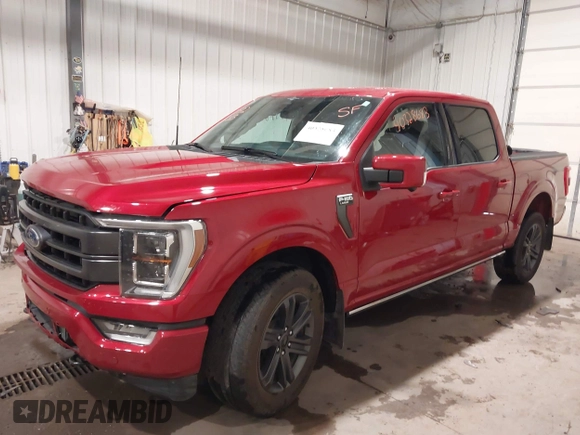 2023 Ford F-150 XL with VIN 1FTFW1E83PFC72739, listed as a IAAI auction lot 40328683 with 37,529 mi miles. Bid and sale history available at carsss.com. Image 16.