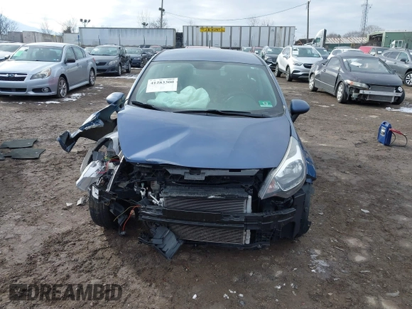 2016 Kia Rio LX with VIN KNADM4A38G6684838, listed as a IAAI auction lot 41283300 with 64,530 mi miles. Bid and sale history available at carsss.com. Image 12.