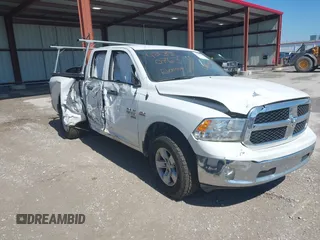 2023 Ram 1500 Tradesman z VIN 1C6RR7FT6PS534262, wystawiony jako IAAI lot #42350763 z przebiegiem 11 704 mil mil oraz . Historia ofert i sprzedaży dostępna na DreamBid. Obrazek 1.