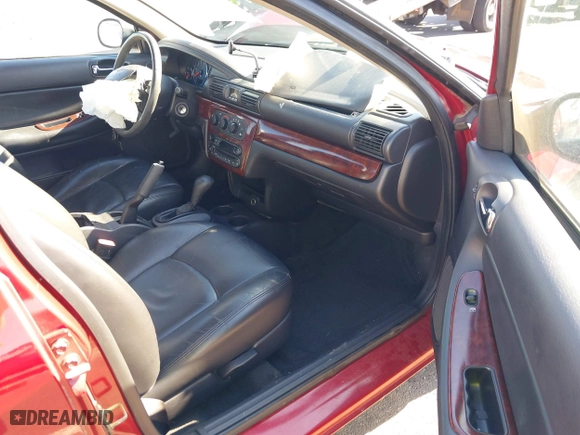 2001 Chrysler Sebring LXi with VIN 1C3EL56U31N704710, listed as a IAAI auction lot 41746277 with 106,050 mi miles. Bid and sale history available at carsss.com. Image 5.