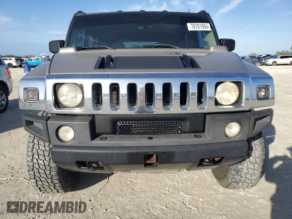 2003 Hummer H2 with VIN 5GRGN23U93H132284, listed as a Copart auction lot 78701904 with 153,171 mi miles and Non Repairable. Bid and sale history available at carsss.com. Image 5.