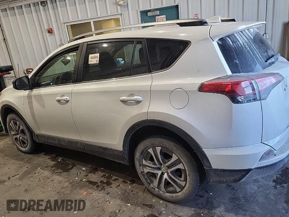 2018 Toyota RAV4 LE with VIN JTMBFREV9JD222451, listed as a IAAI auction lot 41960568 with 48,444 mi miles and . Bid and sale history available at carsss.com. Image 1.