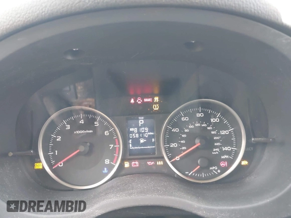 2016 Subaru Impreza Premium with VIN JF1GPAB69G8261730, listed as a IAAI auction lot 42633024 with 58,110 mi miles and . Bid and sale history available at DreamBid. Image 7.
