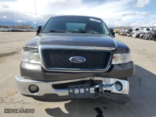 2007 Ford F-150 XLT with VIN 1FTPW12V37FB23276, listed as a Copart auction lot 51130805 with 156,495 mi miles and Salvage Title. Bid and sale history available at carsss.com. Image 5.