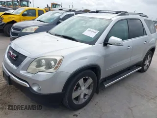 2011 GMC Acadia SLT1 with VIN 1GKKRRED0BJ172027, listed as a IAAI auction lot 42091150 with 170,436 mi miles and . Bid and sale history available at DreamBid. Image 2.