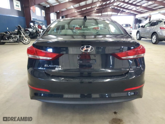 2017 Hyundai Elantra SE with VIN 5NPD74LF6HH105788, listed as a Copart auction lot 54549315 with 142,881 mi miles and Clean Title. Bid and sale history available at carsss.com. Image 6.