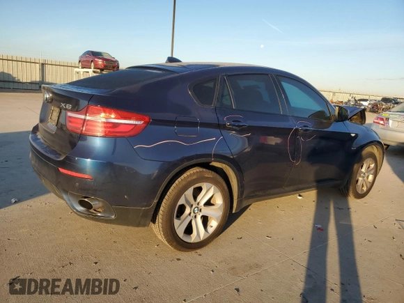 2014 BMW X6 xDrive35i with VIN 5UXFG2C52E0H09997, listed as a Copart auction lot 88328005 with 164,386 mi miles and Salvage Title. Bid and sale history available at carsss.com. Image 3.