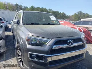 2017 Toyota 4Runner SR5 with VIN JTEZU5JR2H5154502, listed as a IAAI auction lot 41919153 with 127,269 mi miles. Bid and sale history available at carsss.com. Image 1.