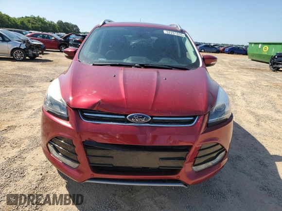 2015 Ford Escape Titanium with VIN 1FMCU0J99FUB10833, listed as a Copart auction lot 52291855 with 119,666 mi miles and Salvage Title. Bid and sale history available at DreamBid. Image 5.