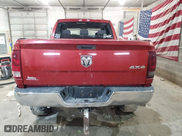 2010 Dodge Ram 2500 SLT with VIN 3D7UT2CL6AG189766, listed as a Copart auction lot 62025124 with 255,093 mi miles and Clean Title. Bid and sale history available at carsss.com. Image 6.