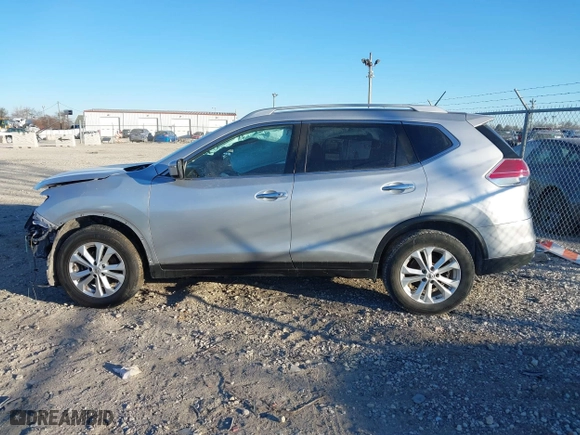 2016 Nissan Rogue S with VIN JN8AT2MV3GW152038, listed as a IAAI auction lot 41417737 with 196,409 mi miles. Bid and sale history available at carsss.com. Image 14.