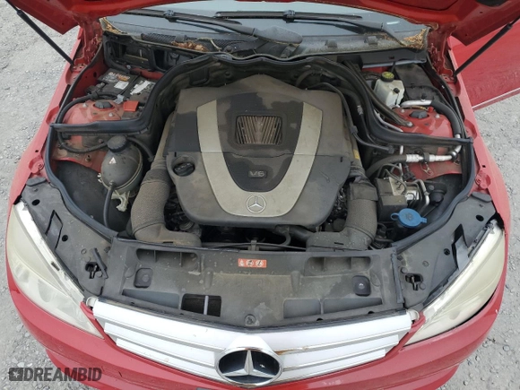 2009 Mercedes-Benz C-Class 3.0L Sport with VIN WDDGF54X49F233221, listed as a Copart auction lot 51239705 with 171,756 mi miles and Salvage Title. Bid and sale history available at carsss.com. Image 11.