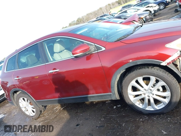 2012 Mazda CX-9 Grand Touring with VIN JM3TB3DV8C0335114, listed as a IAAI auction lot 41245872 with 148,522 mi miles. Bid and sale history available at carsss.com. Image 14.
