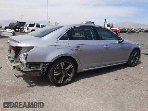 2018 Audi A4 Premium Plus z VIN WAUENAF41JA079176, wystawiony jako Copart lot #51166615 z przebiegiem 55 856 mil mil oraz Szkoda całkowita • Salvage title. Historia ofert i sprzedaży dostępna na DreamBid. Obrazek 3.