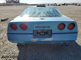1987 Chevrolet Corvette with VIN 1G1YY2188H5104027, listed as a Copart auction lot 77622314 with 155,147 mi miles and Clean Title. Bid and sale history available at carsss.com. Image 6.