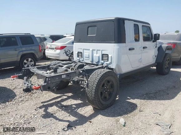 2023 Jeep Gladiator Mojave with VIN 1C6JJTEG0PL536472, listed as a IAAI auction lot 41621934 with 24,245 mi miles. Bid and sale history available at carsss.com. Image 4.