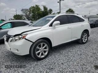 2010 Lexus RX 350 z VIN JTJBK1BA9A2000886, wystawiony jako Copart lot #59733375 z przebiegiem 177 689 mil mil oraz Szkoda całkowita • Salvage title. Historia ofert i sprzedaży dostępna na DreamBid. Obrazek 1.