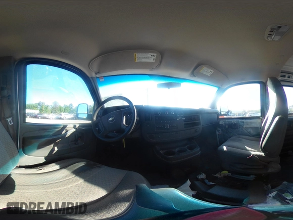 2014 Chevrolet Express Cargo Van with VIN 1GCSGAFX2E1151373, listed as a IAAI auction lot 42045528 with 123,718 mi miles. Bid and sale history available at carsss.com. Image 18.