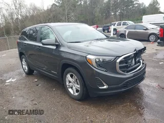 2021 GMC Terrain SLE with VIN 3GKALMEV5ML327711, listed as a IAAI auction lot 41173264 with 103,507 mi miles and . Bid and sale history available at carsss.com. Image 1.