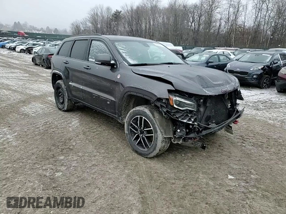 2021 Jeep Grand Cherokee Trailhawk with VIN 1C4RJFLG8MC565732, listed as a Copart auction lot 44925085 with 60,083 mi miles and Salvage title. Bid and sale history available at DreamBid. Image 12.