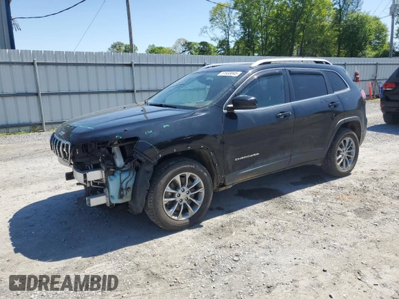2019 Jeep Cherokee Altitude with VIN 1C4PJMLX0KD271132, listed as a Copart auction lot 51933045 with 124,878 mi miles and Salvage title. Bid and sale history available at DreamBid. Image 1.
