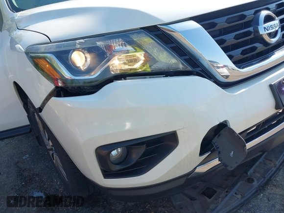 2017 Nissan Pathfinder S with VIN 5N1DR2MN1HC694910, listed as a IAAI auction lot 41978827 with 95,703 mi miles and . Bid and sale history available at DreamBid. Image 19.