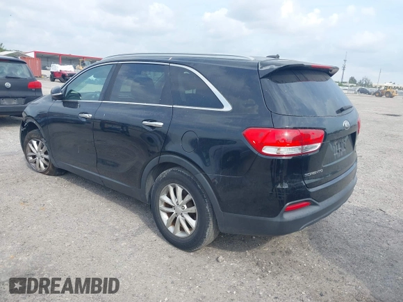 2016 Kia Sorento LX with VIN 5XYPG4A36GG086896, listed as a IAAI auction lot 41862568 with 75,277 mi miles. Bid and sale history available at carsss.com. Image 3.