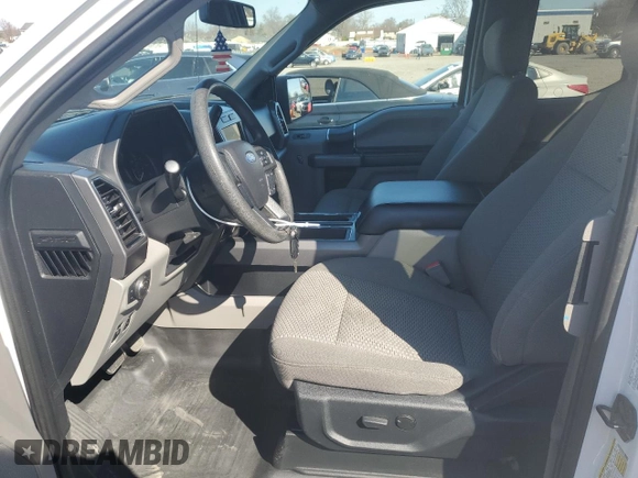 2020 Ford F-150 XL with VIN 1FTFX1E55LFA73253, listed as a Copart auction lot 48575185 with 152,384 mi miles and Clean Title. Bid and sale history available at carsss.com. Image 7.