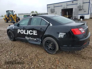 2014 Ford Police Interceptor with VIN 1FAHP2MT9EG111729, listed as a Copart auction lot 56947315 with 74,887 mi miles and Salvage title. Bid and sale history available at DreamBid. Image 2.