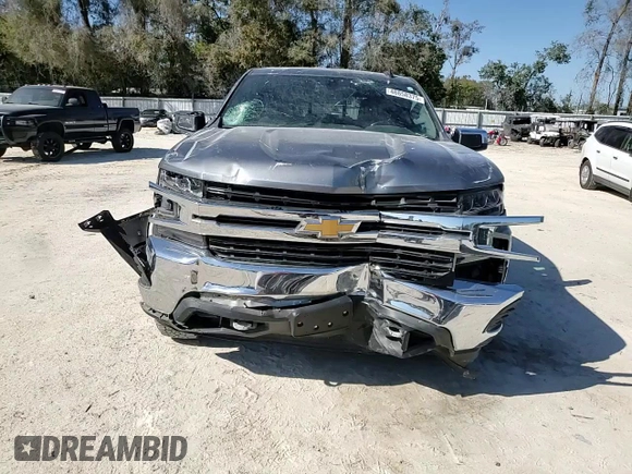 2020 Chevrolet Silverado 1500 LT with VIN 1GCRYDED2LZ341404, listed as a Copart auction lot 48858375 with 80,402 mi miles and Salvage Title. Bid and sale history available at DreamBid. Image 10.