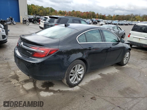 2017 Buick Regal with VIN 2G4GM5EX6H9139102, listed as a Copart auction lot 75418074 with 118,032 mi miles and Salvage Title. Bid and sale history available at carsss.com. Image 3.