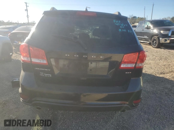 2012 Dodge Journey SXT with VIN 3C4PDCBG3CT395989, listed as a Copart auction lot 85507784 with Not provided miles and Salvage title. Bid and sale history available at DreamBid. Image 6.