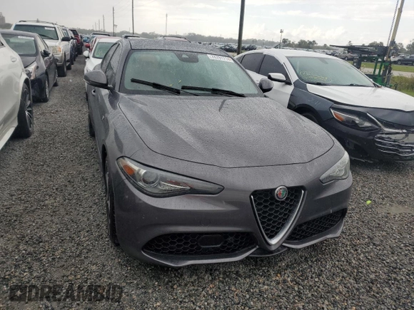 2022 Alfa Romeo Giulia Ti with VIN ZARFAMBN5N7666525, listed as a Copart auction lot 74791714 with 13,204 mi miles and Non Repairable. Bid and sale history available at carsss.com. Image 5.