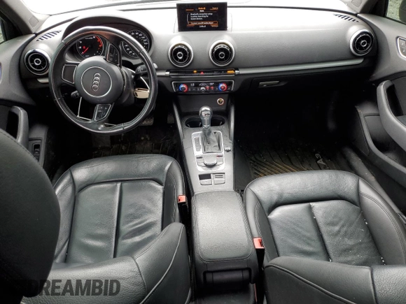 2016 Audi A3 1.8T Premium with VIN WAUA7GFF6G1060824, listed as a Copart auction lot 49980555 with 63,382 mi miles and Salvage Title. Bid and sale history available at carsss.com. Image 8.