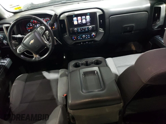 2017 Chevrolet Silverado 1500 LT with VIN 1GCVKREC7HZ242105, listed as a Copart auction lot 55287324 with 101,625 mi miles and Salvage Title. Bid and sale history available at DreamBid. Image 8.