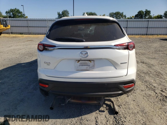2020 Mazda CX-9 Touring with VIN JM3TCBCY8L0417315, listed as a Copart auction lot 58526135 with 56,250 mi miles and Salvage title. Bid and sale history available at DreamBid. Image 6.