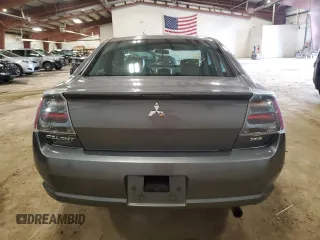 2006 Mitsubishi Galant GTS with VIN 4A3AB76S86E045390, listed as a Copart auction lot 50166615 with 104,911 mi miles and Clean Title. Bid and sale history available at carsss.com. Image 6.