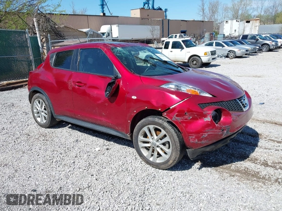 2013 Nissan Juke SL z VIN JN8AF5MV5DT210043, wystawiony jako IAAI lot #41942395 z przebiegiem Nie podano mil oraz . Historia ofert i sprzedaży dostępna na DreamBid. Obrazek 1.