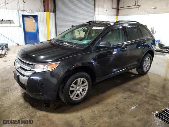 2012 Ford Edge SE with VIN 2FMDK3GC6CBA44144, listed as a Copart auction lot 45947575 with 130,130 mi miles and Salvage Title. Bid and sale history available at carsss.com. Image 1.