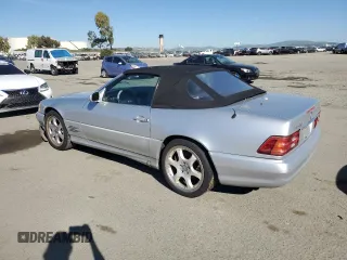 2002 Mercedes-Benz SL-Class with VIN WDBFA68F82F204630, listed as a Copart auction lot 50345945 with 175,566 mi miles and Clean Title. Bid and sale history available at carsss.com. Image 2.