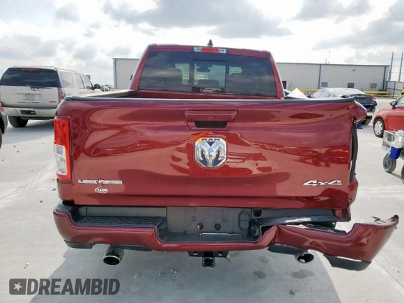 2024 Ram 1500 Lone Star z VIN 1C6SRFFTXRN173566, wystawiony jako Copart lot #59882165 z przebiegiem 27 037 mil mil oraz Szkoda całkowita • Salvage title. Historia ofert i sprzedaży dostępna na DreamBid. Obrazek 6.