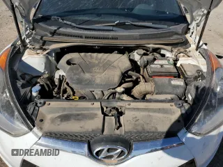 2017 Hyundai Veloster Value Edition with VIN KMHTC6AD0HU323067, listed as a Copart auction lot 47848365 with 49,839 mi miles and Salvage Title. Bid and sale history available at carsss.com. Image 11.