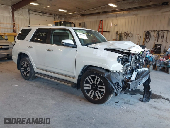 2016 Toyota 4Runner Limited with VIN JTEBU5JR4G5362235, listed as a IAAI auction lot 41883643 with 93,074 mi miles and . Bid and sale history available at DreamBid. Image 1.